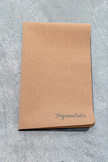 Foldable cork yoga mat | Travel mat